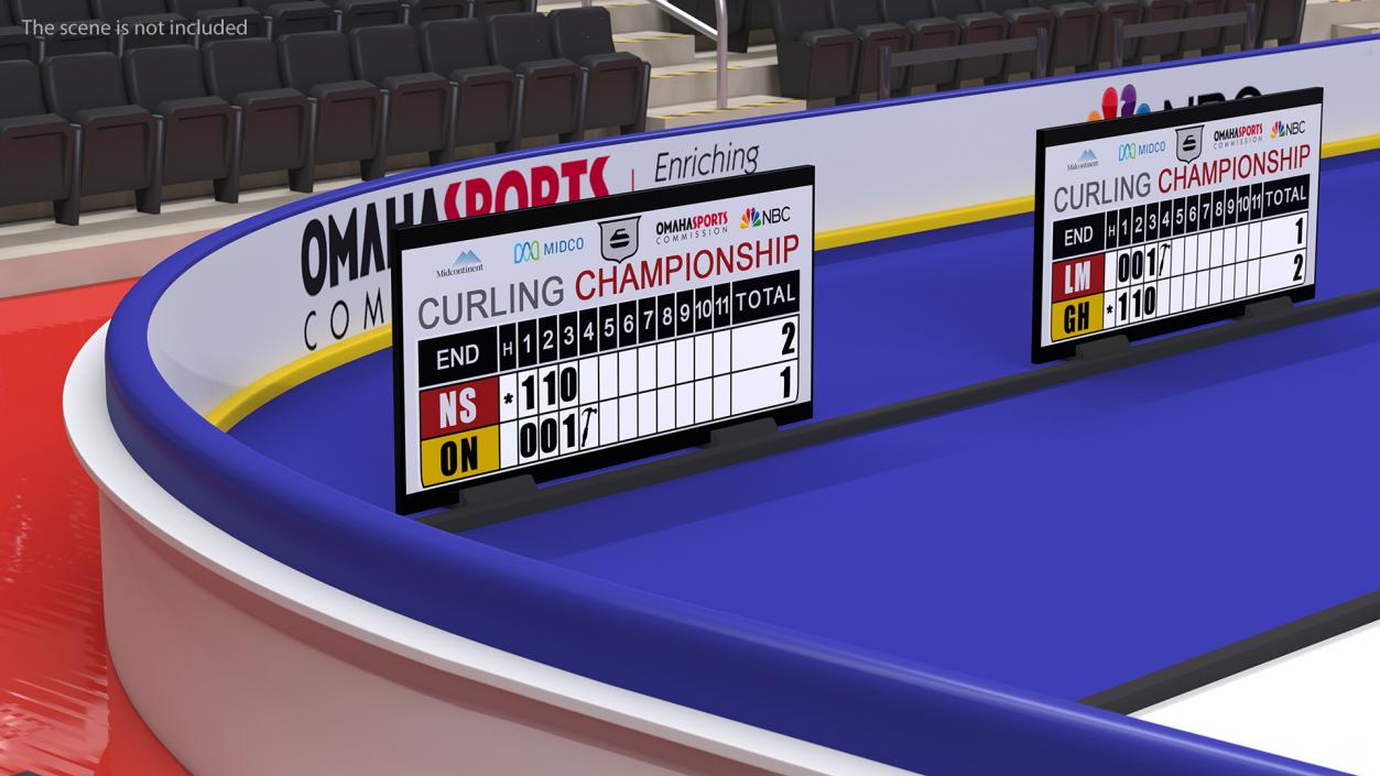 3D model US Arena Curling Championships