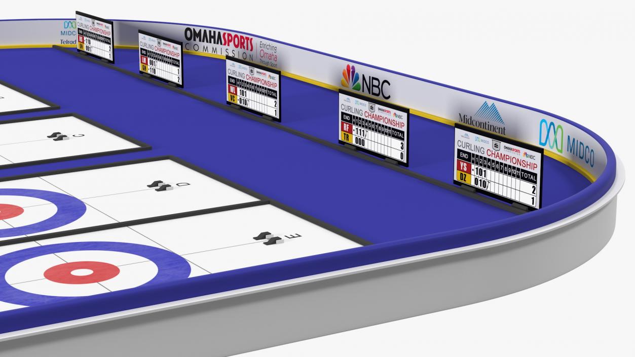 3D model US Arena Curling Championships