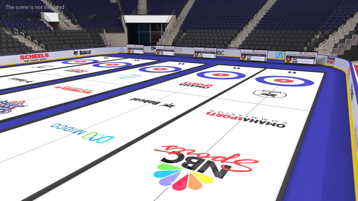 3D model US Arena Curling Championships