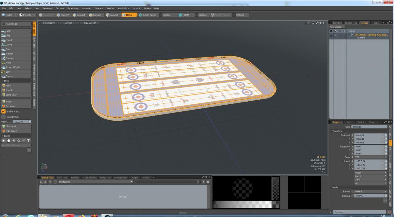 3D model US Arena Curling Championships