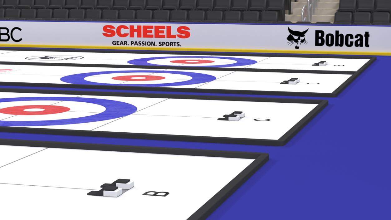 3D model US Arena Curling Championships