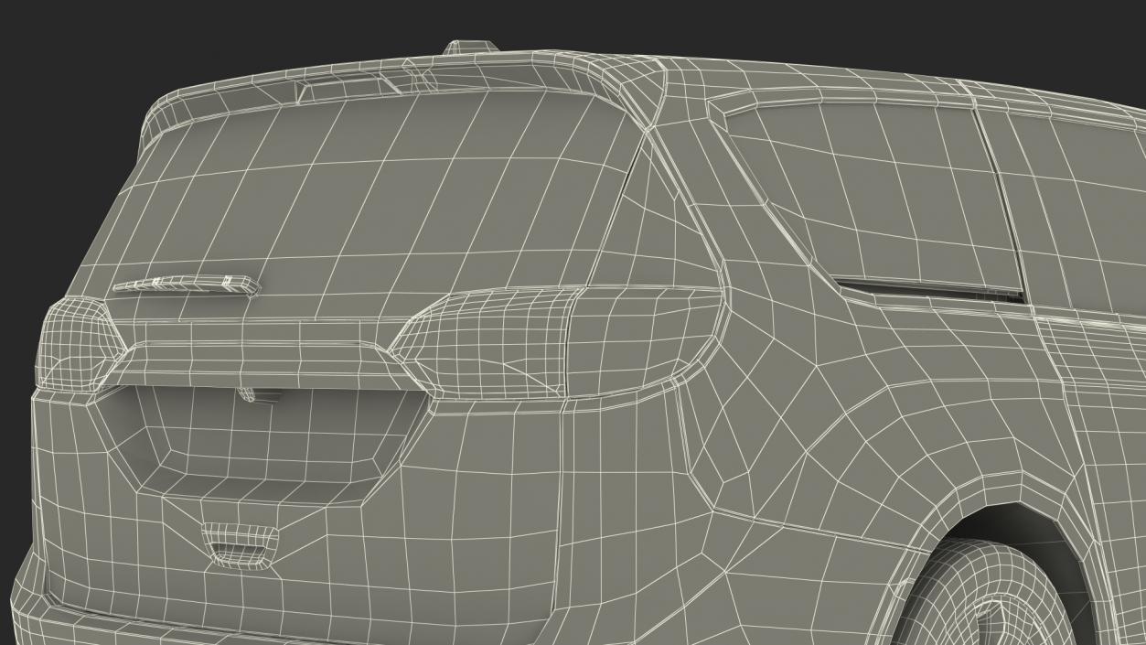 Family Minivan 3D model