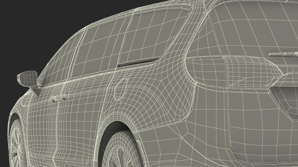 Family Minivan 3D model