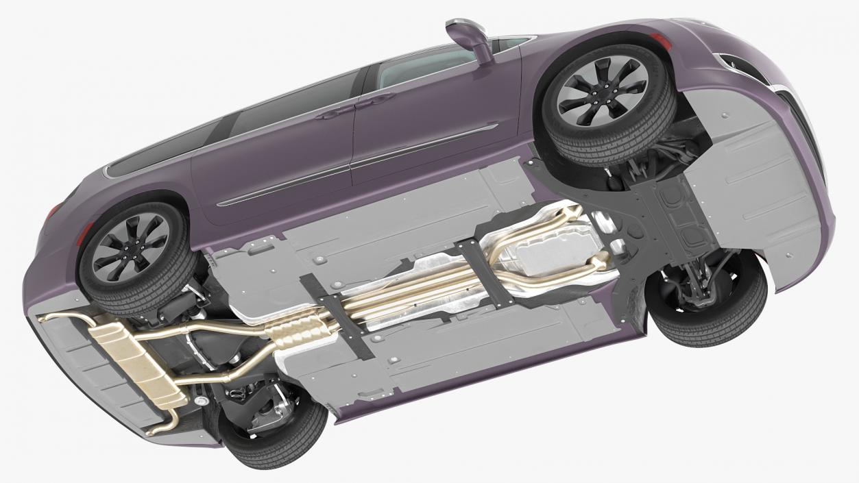 Family Minivan 3D model