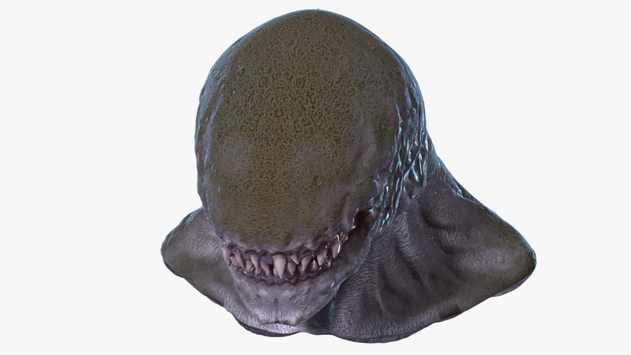 3D Monster Beast Head model