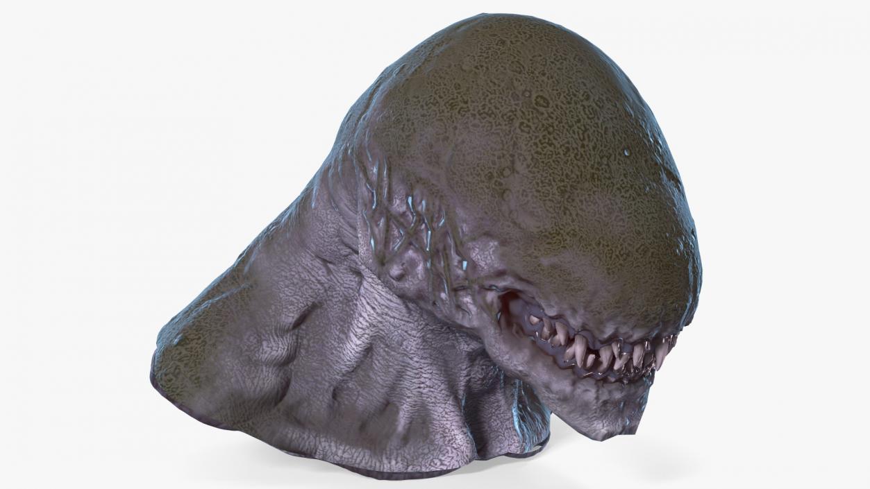 3D Monster Beast Head model