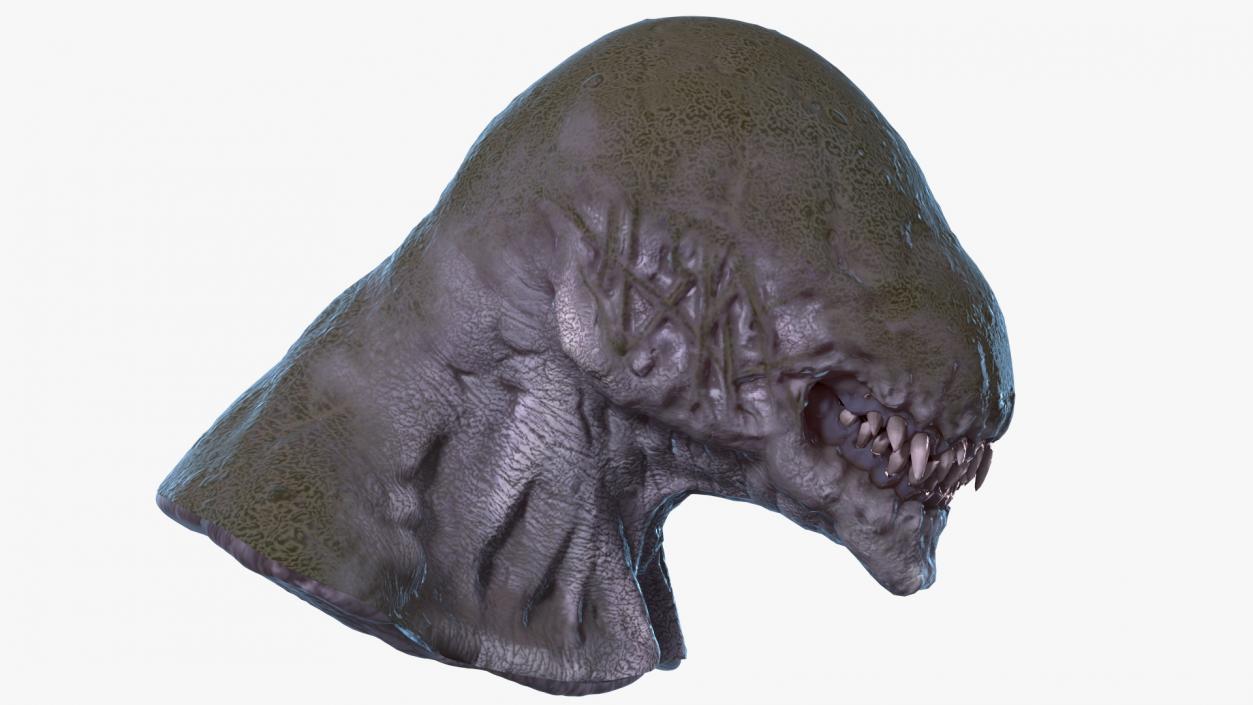 3D Monster Beast Head model