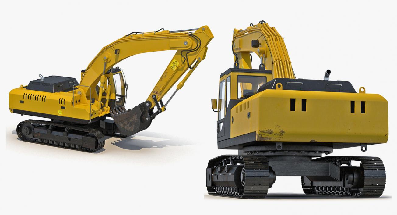 3D Construction Vehicles Big Collection 3 model