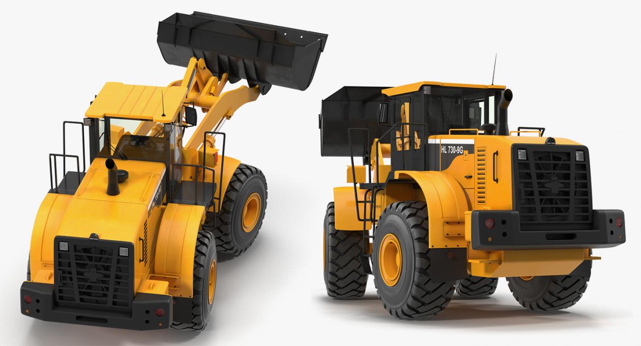 3D Construction Vehicles Big Collection 3 model