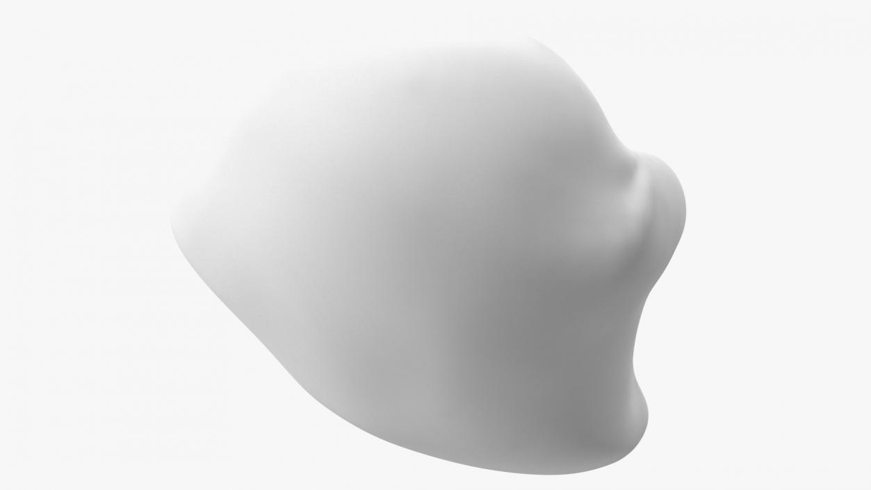 3D model Trollface White