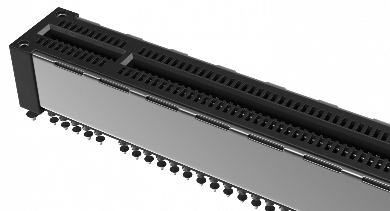 3D model PCI EX X16 Connector