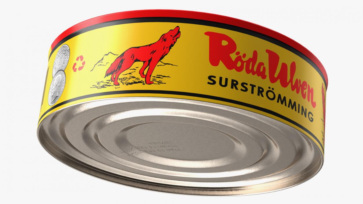 Canned Fish Surstromming 300g 3D model