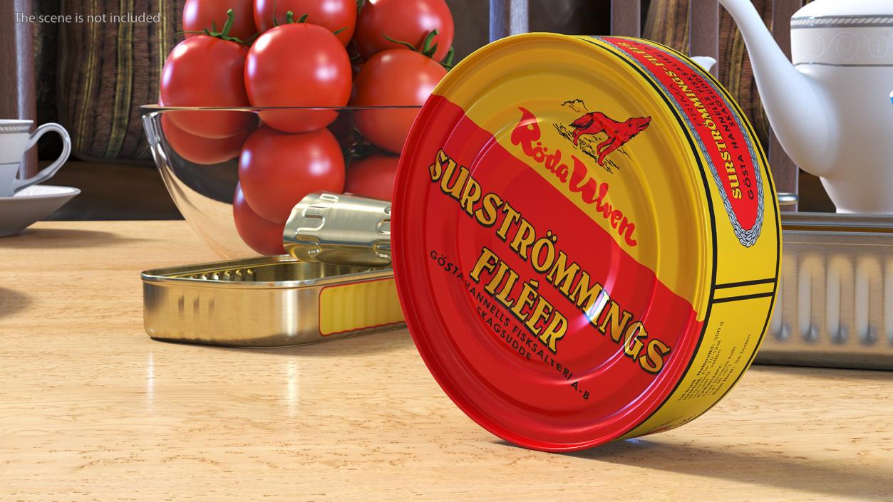 Canned Fish Surstromming 300g 3D model