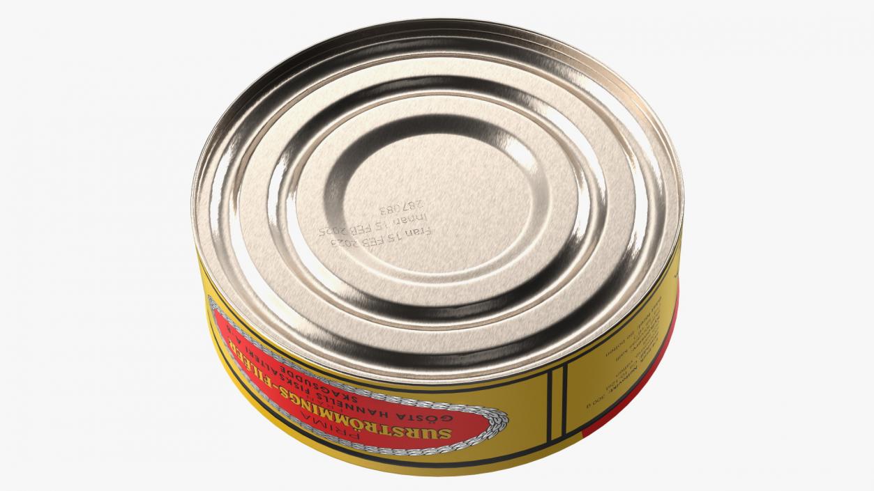 Canned Fish Surstromming 300g 3D model