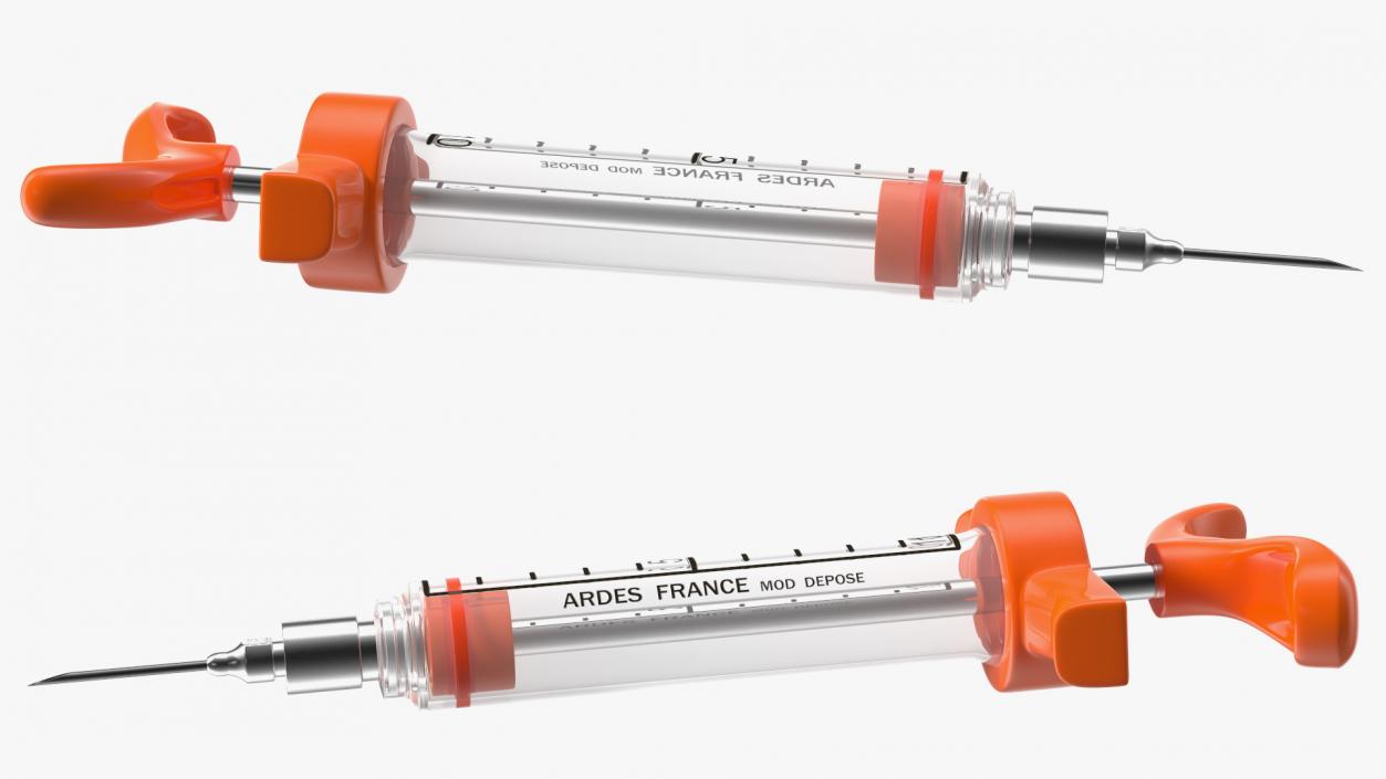 Veterinary Vaccine Syringe ARDES 10ml 3D