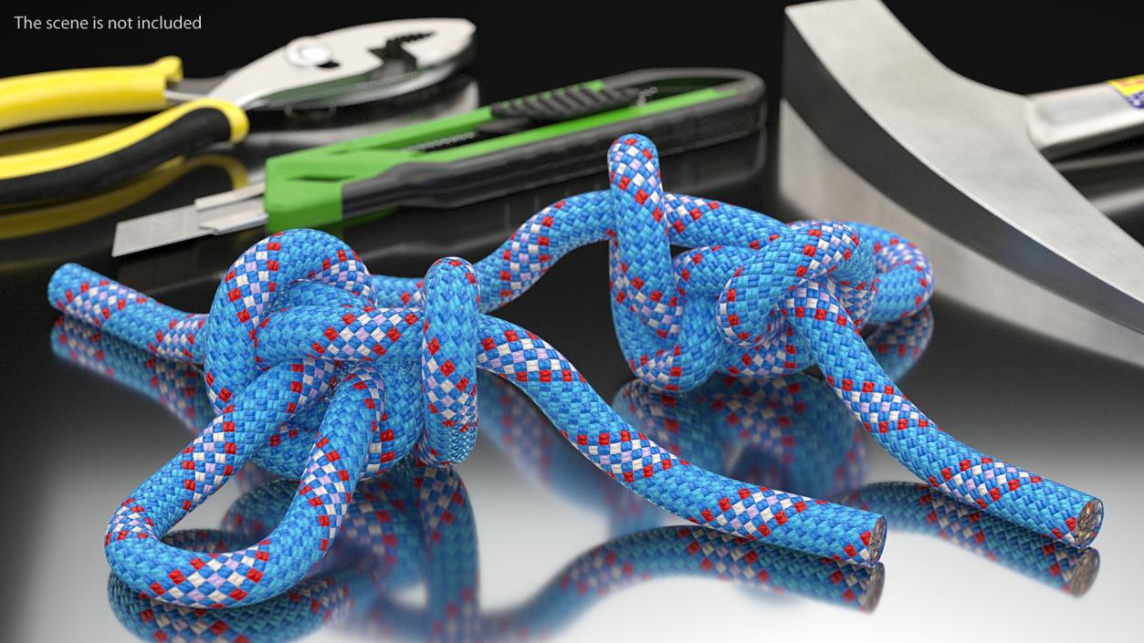 3D Alpine Butterfly Loop Knot