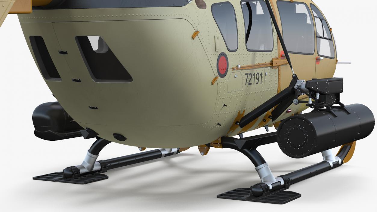 Combat Helicopter Aerial Scout 72X 3D model