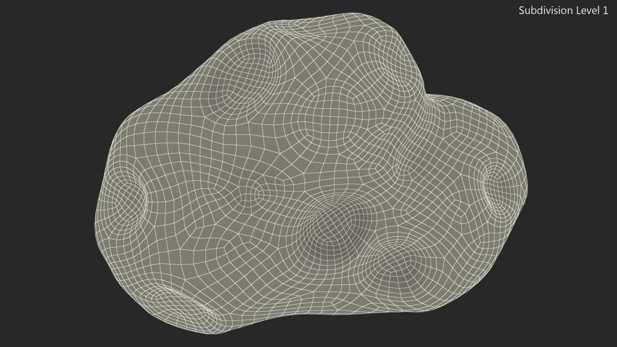 3D Asteroid Entering Atmosphere model