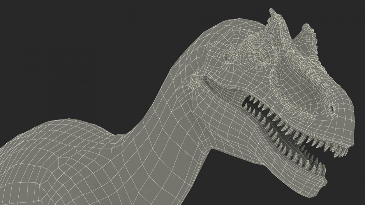 3D Allosaurus Running model