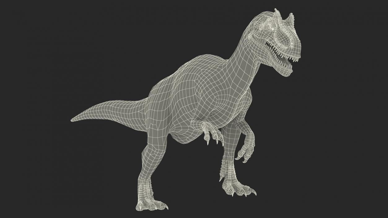 3D Allosaurus Running model