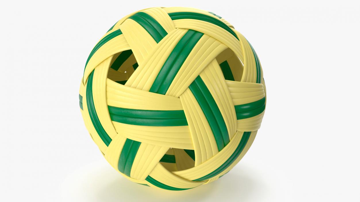 Sepak Takraw Thai Kick Rattan Ball 3D model