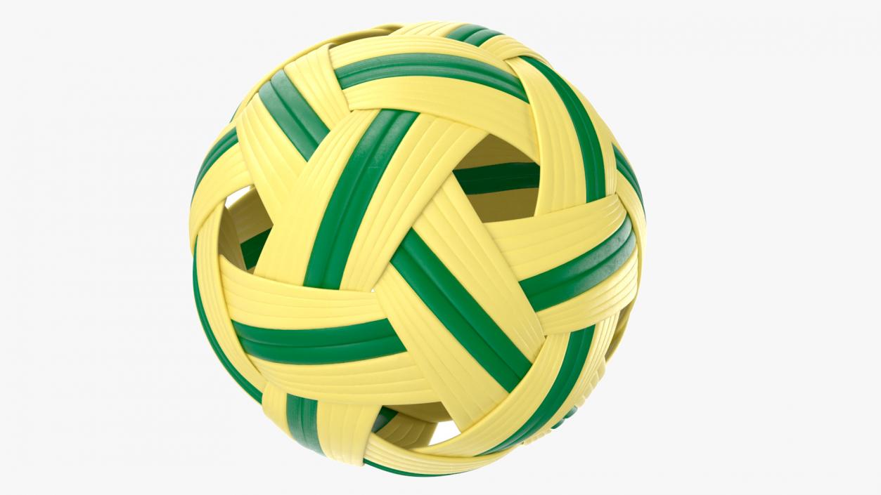 Sepak Takraw Thai Kick Rattan Ball 3D model