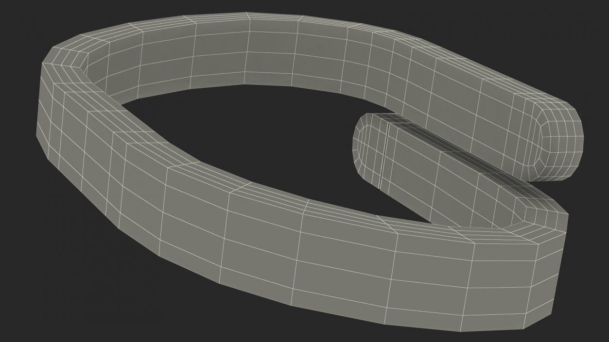 3D model Cicret Bracelet