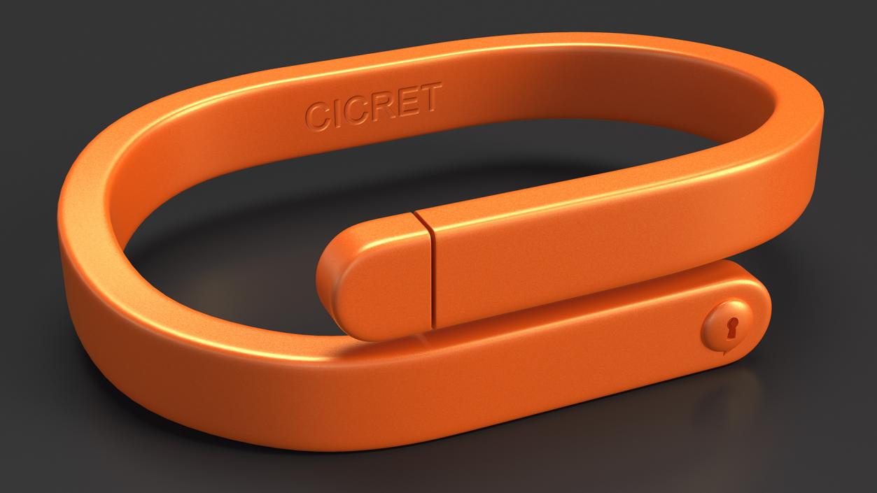 3D model Cicret Bracelet