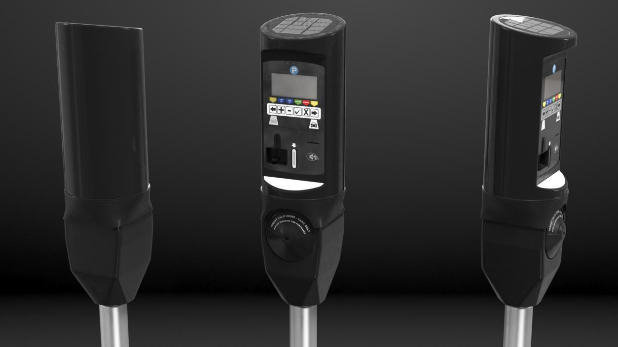 Smart Parking Meter 3D model