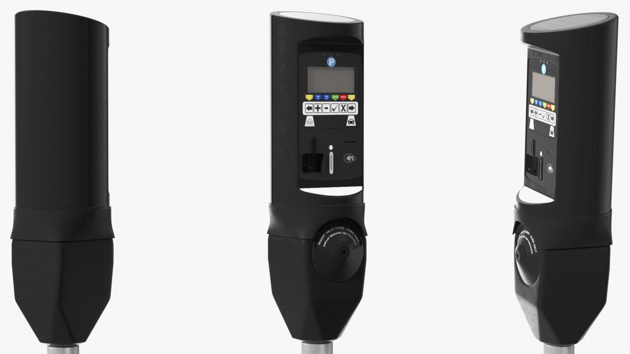 Smart Parking Meter 3D model