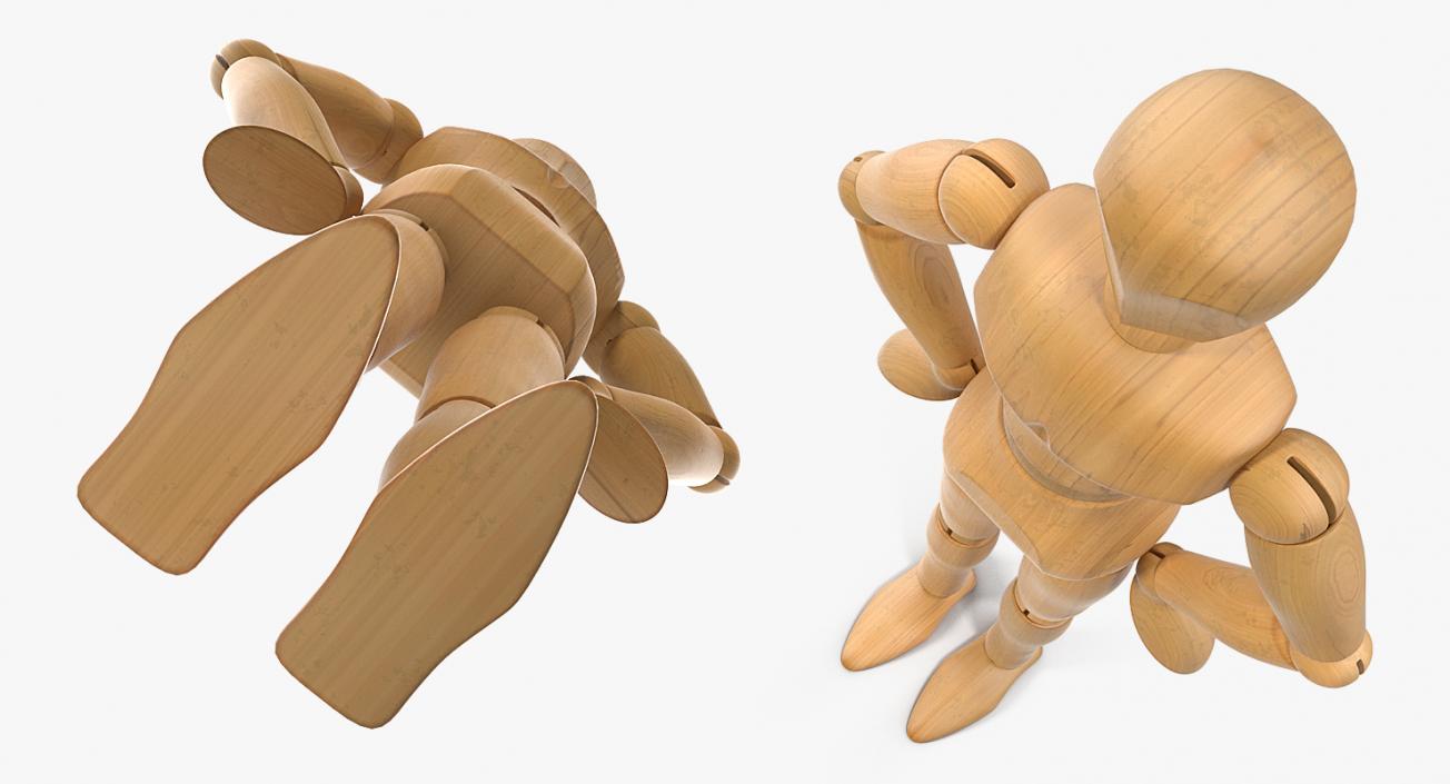 Wooden Toys Collection 3 3D model