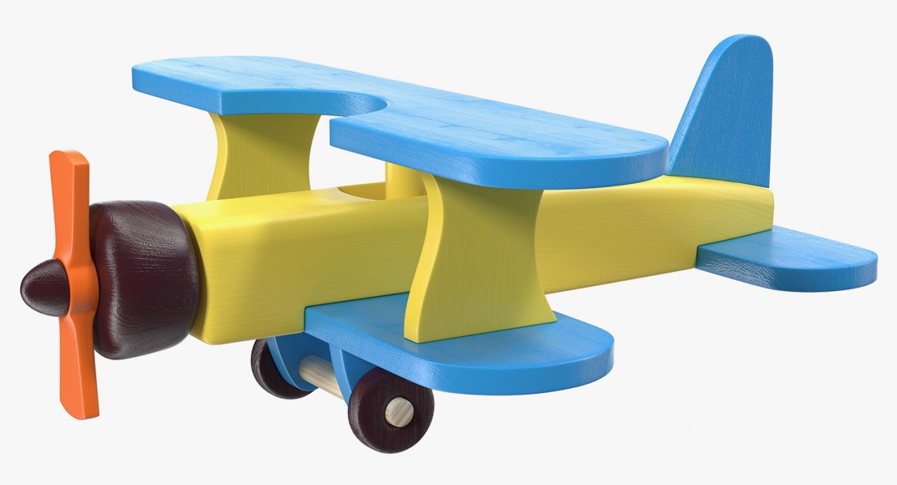 Wooden Toys Collection 3 3D model