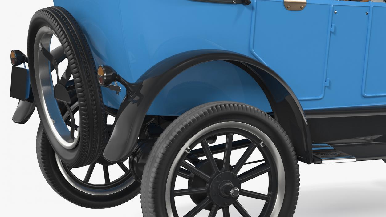 3D model Classic Ford Model T 1926