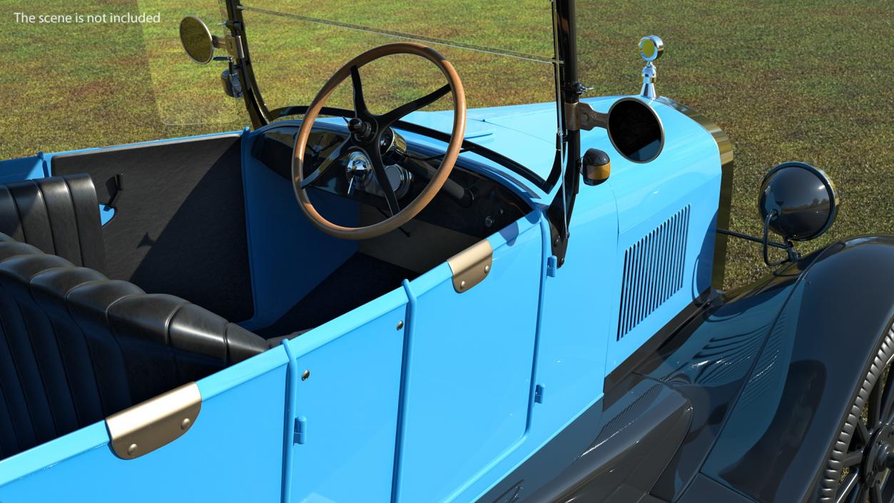 3D model Classic Ford Model T 1926