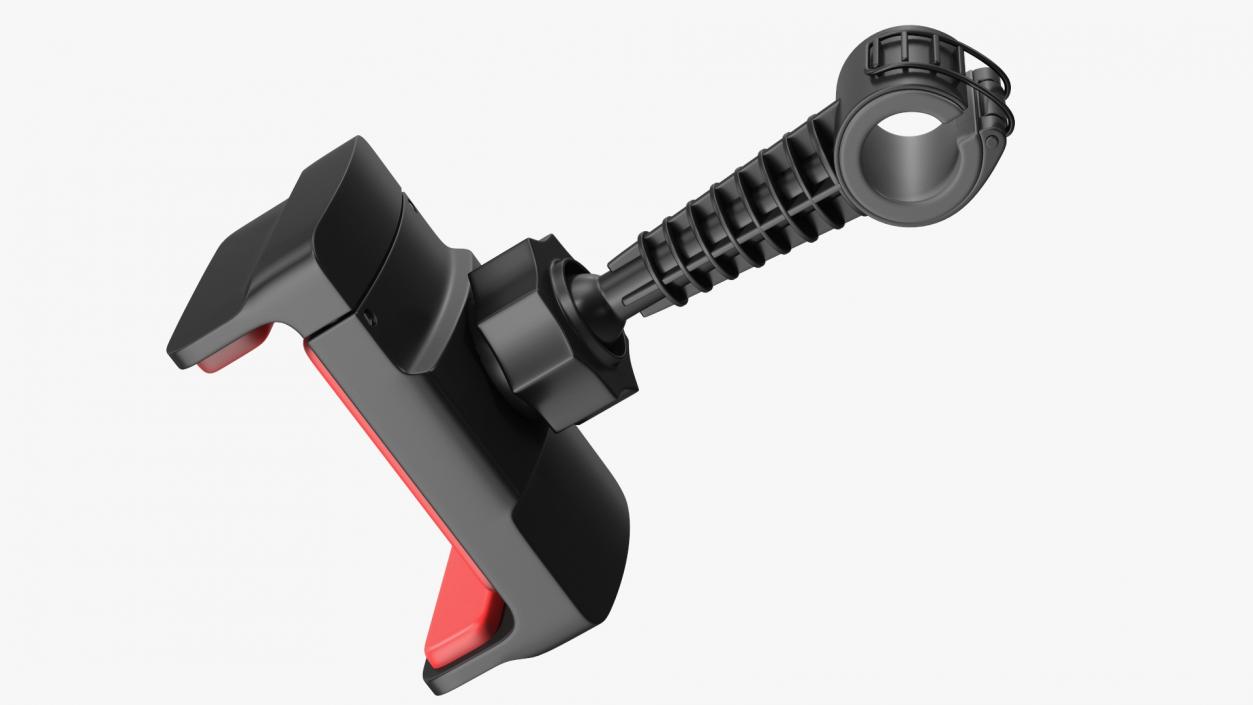 Quick Release Pipe Clamp Phone Holder 3D