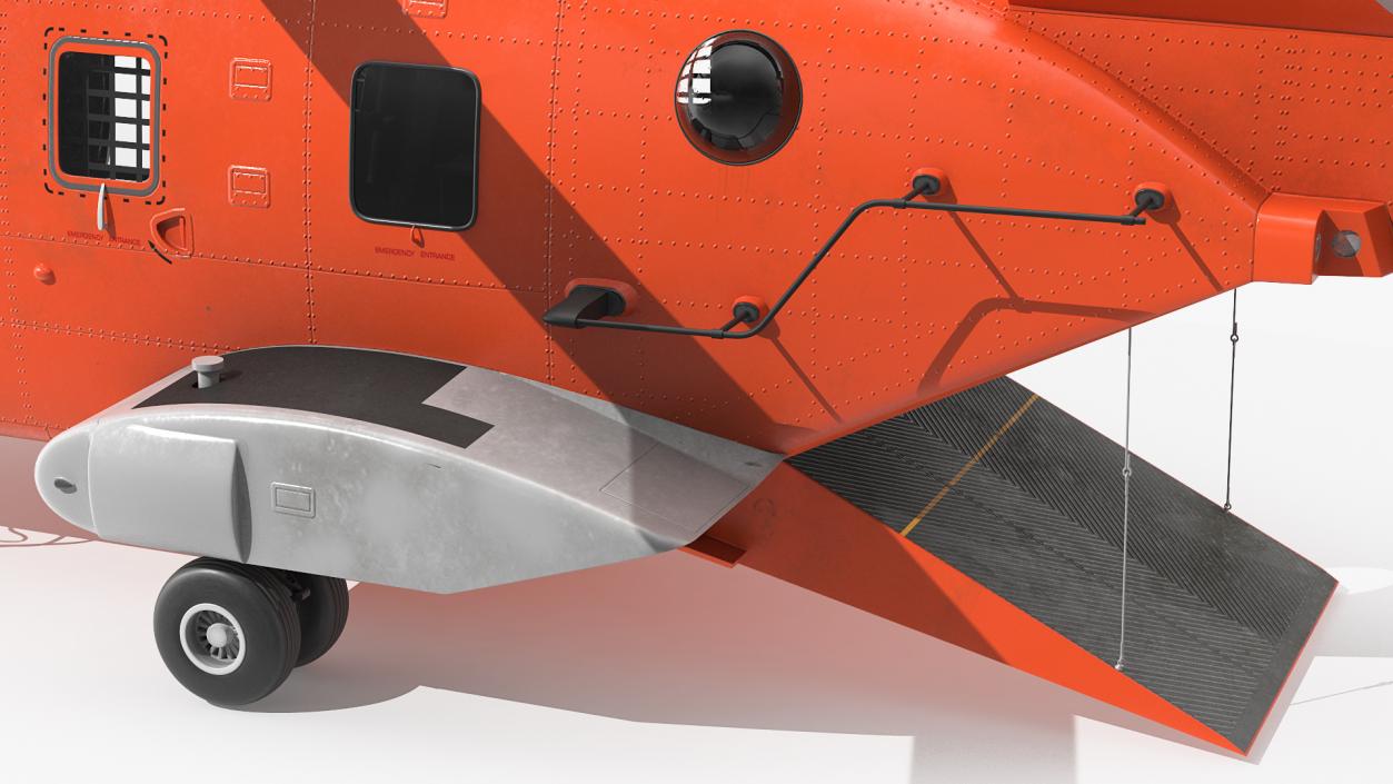 3D Search and Rescue Helicopter model