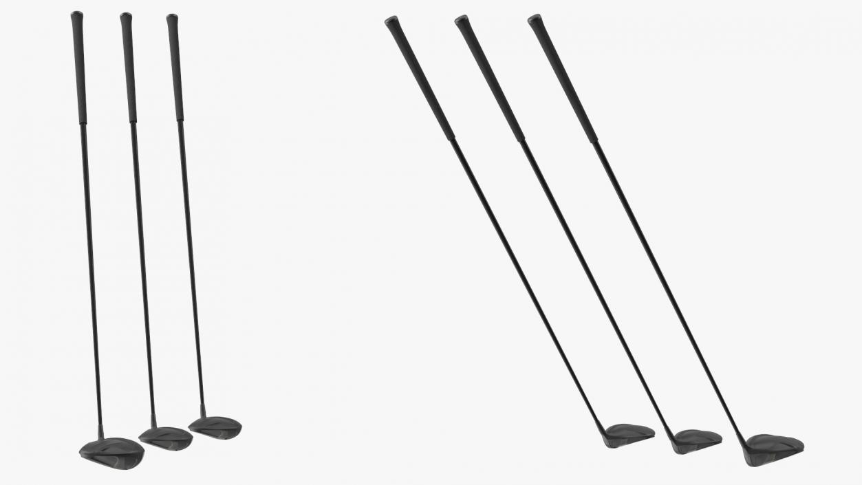 3D model Long Irons