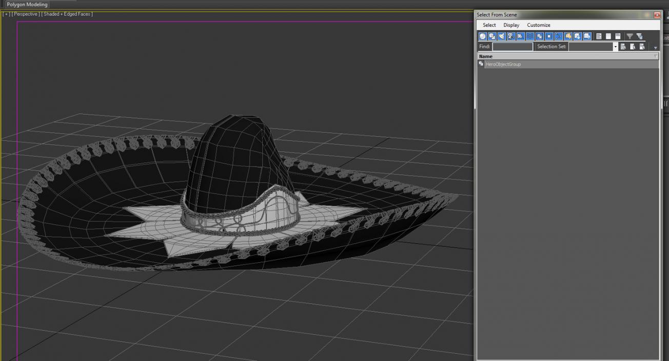 3D model Sombrero