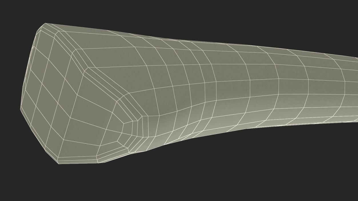 3D Heavy Log Splitting Axe model