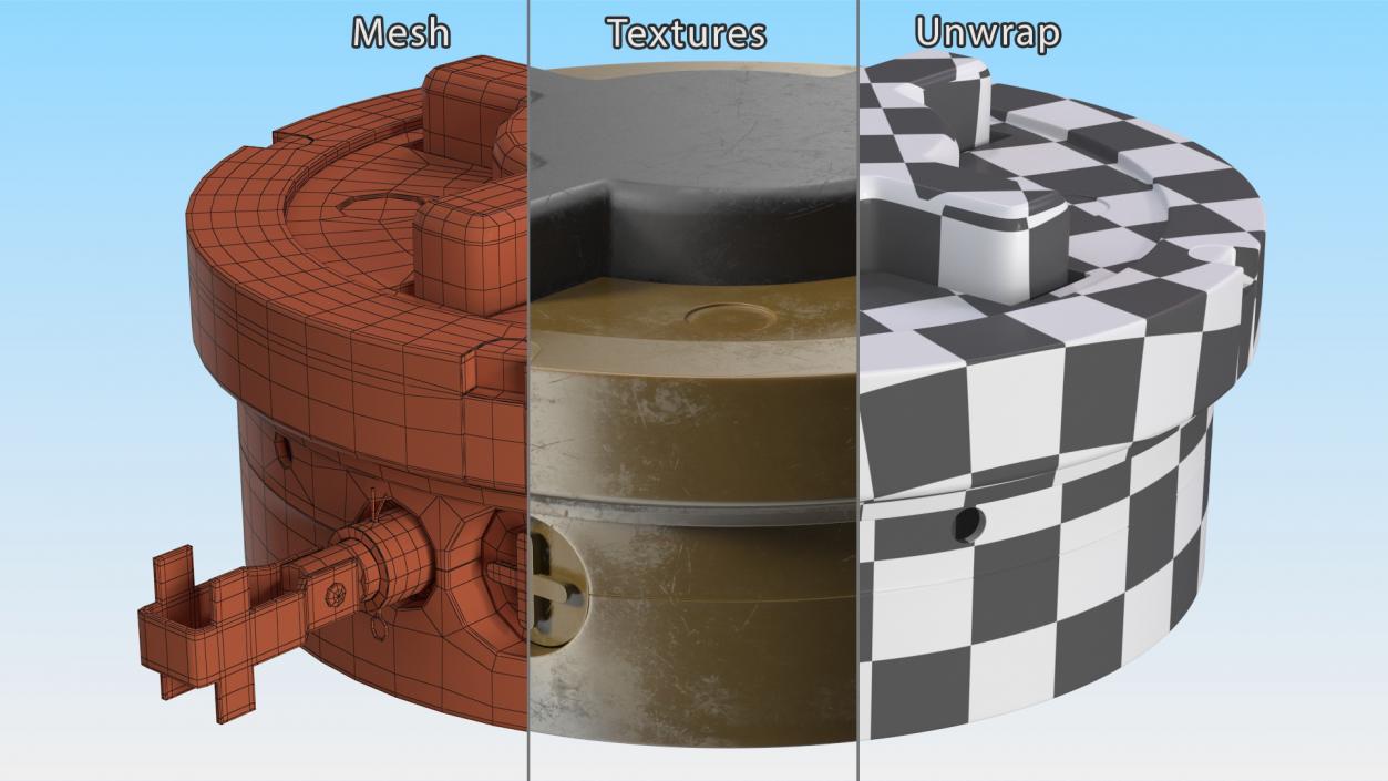 3D Mines Collection 4 model