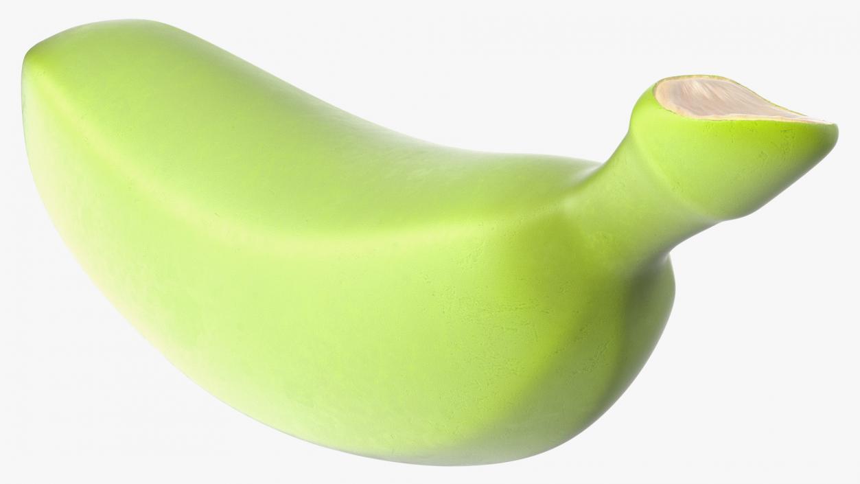 Baby Banana Green 3D