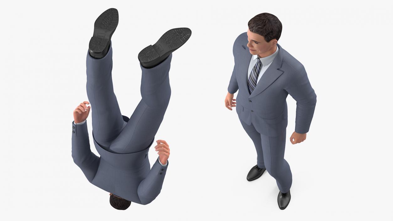 3D model Businessman Standing Pose