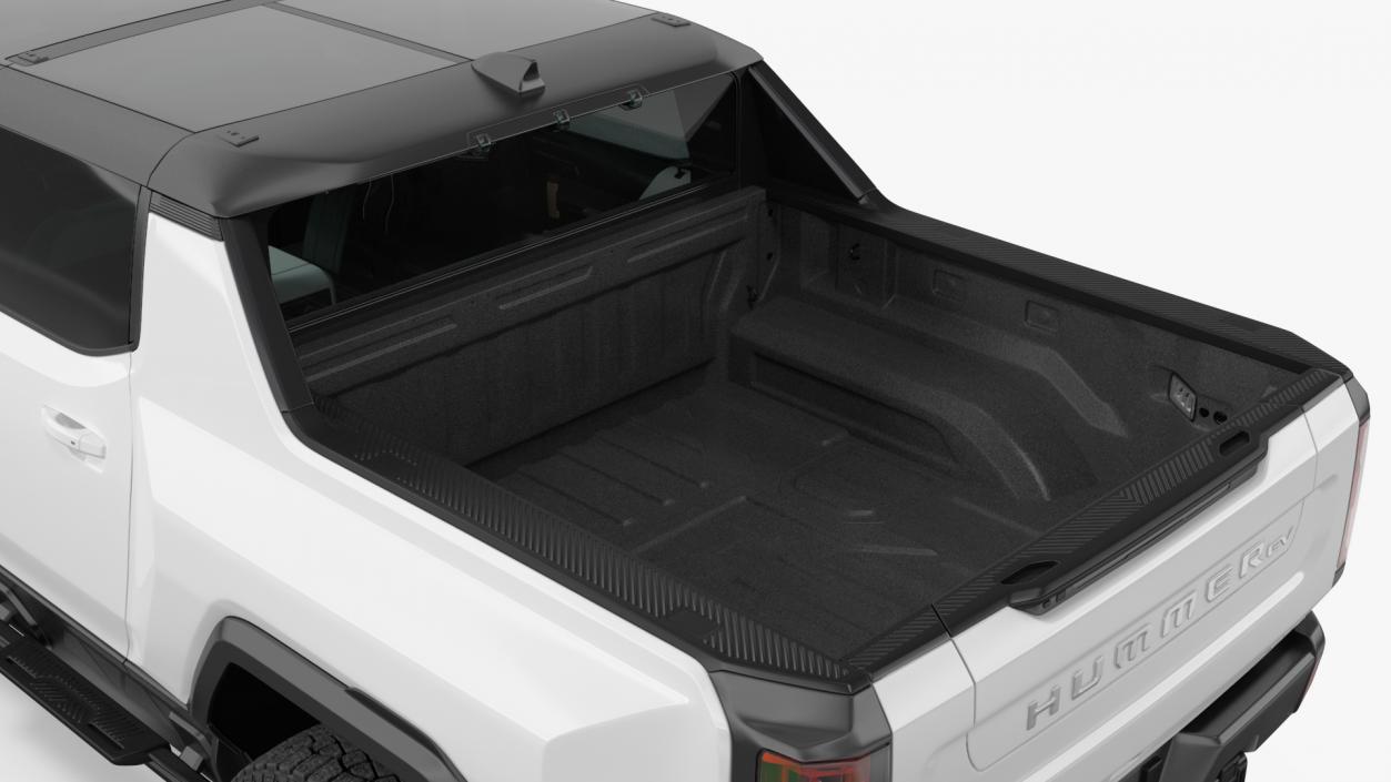 3D 2022 GMC Hummer EV PICKUP Simple Interior