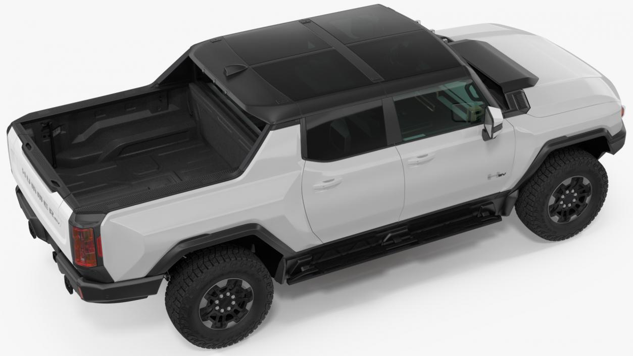 3D 2022 GMC Hummer EV PICKUP Simple Interior