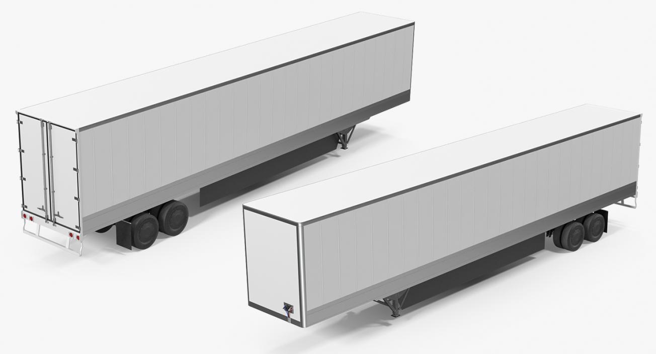 Tesla Semi Big Trailer 3D