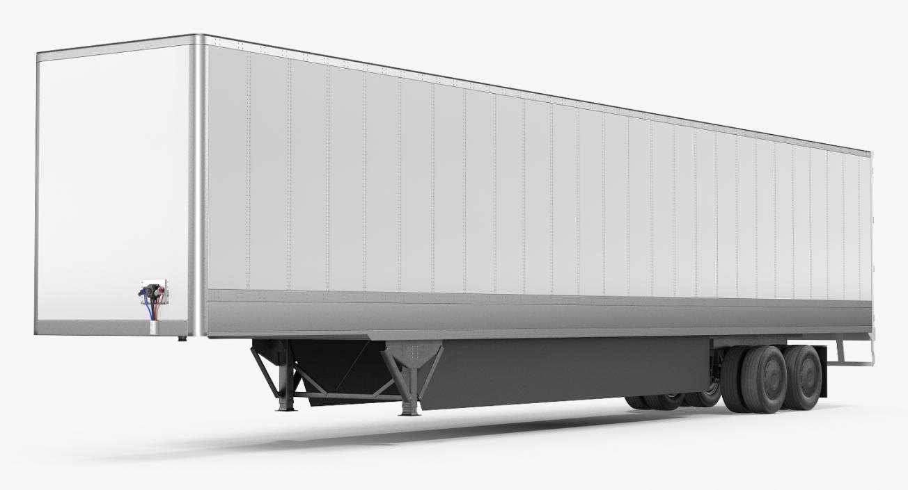 Tesla Semi Big Trailer 3D