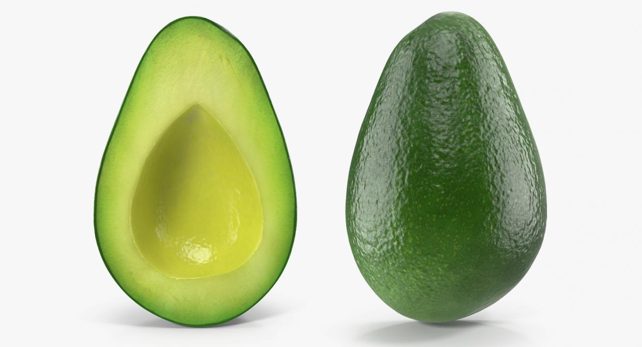 3D Avocado Collection model