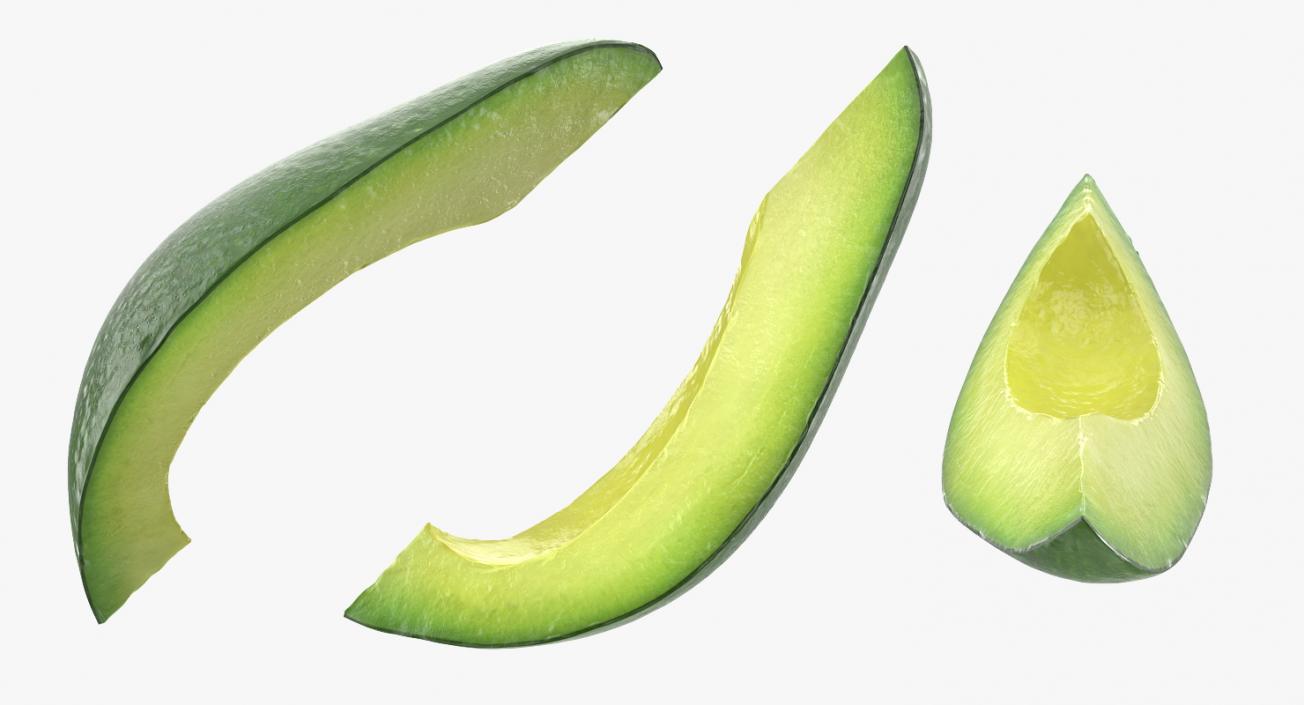 3D Avocado Collection model