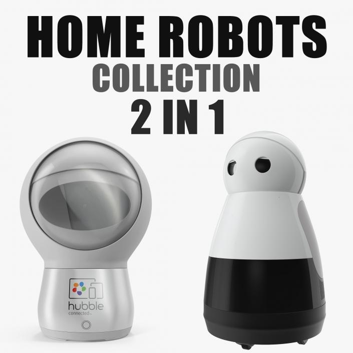 Home Robots Collection 3D