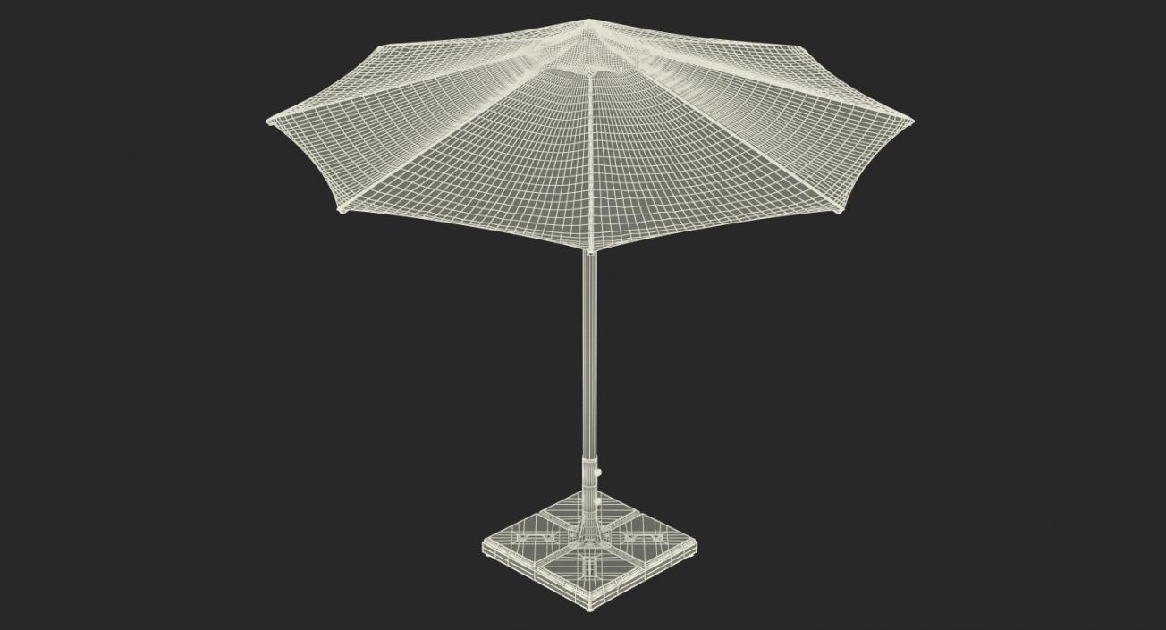 3D Patio Umbrellas Collection